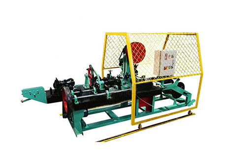Máquina de fabricación de alambre de púas.