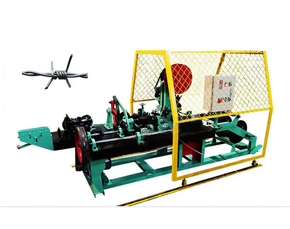 Máquina de fabricación de alambre de púas CS - C